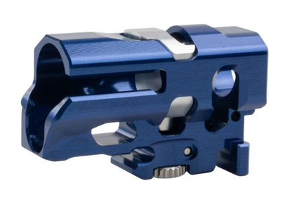 TTIエアソフト Tokyo Marui G17 Gen5 MOS & G19 GBB インフィニティ 一体型(いったいけい) フルCNC TDC ホップアップチャンバー - ブルー-AIRSOFT GOGO エアガン・サバゲー用品通販