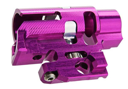 TTIエアソフト Tokyo Marui ハイキャパ GBB インフィニティ 一体型(いったいけい) フルCNC TDC ホップアップチャンバー - 紫-AIRSOFT GOGO エアガン・サバゲー用品通販