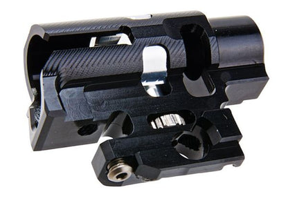 TTIエアソフト Tokyo Marui ハイキャパ GBB インフィニティ 一体型(いったいけい) フルCNC TDC ホップアップチャンバー - ブラック-AIRSOFT GOGO エアガン・サバゲー用品通販