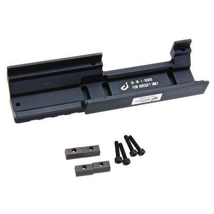 ULTIMA INDUSTRIES G3 / MP5 シリーズ ユニバーサル ローマウント レール (ミディアム タイプ A - 138MM)-AIRSOFT GOGO エアガン・サバゲー用品通販