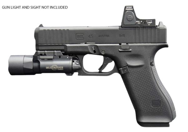 Umarex Glock 45 Gen 5 MOS V2 ガス エアソフト ピストル (GHK G45 Gen 5 MOS) - セラコート アルミニウム / アルミ バージョン-AIRSOFT GOGO エアガン・サバゲー用品通販