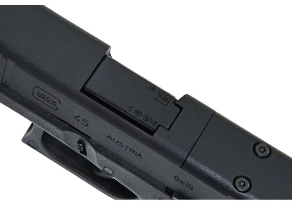 Umarex Glock 45 Gen 5 MOS V2 ガス エアソフト ピストル (GHK G45 Gen 5 MOS) - セラコート アルミニウム / アルミ バージョン-AIRSOFT GOGO エアガン・サバゲー用品通販