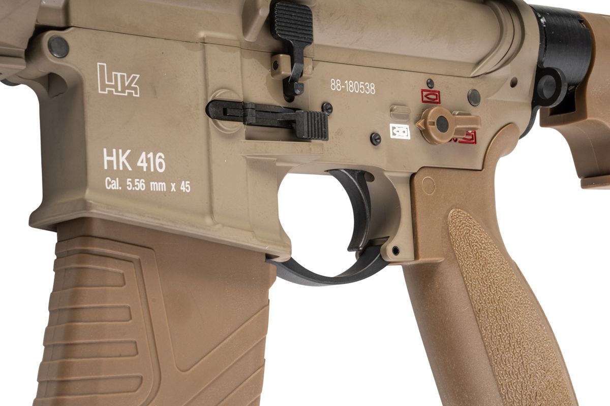 Umarex HK416A5 GBB エアソフトライフル（スチールボルトバージョン、GHK製） - タン-AIRSOFT GOGO エアガン・サバゲー用品通販