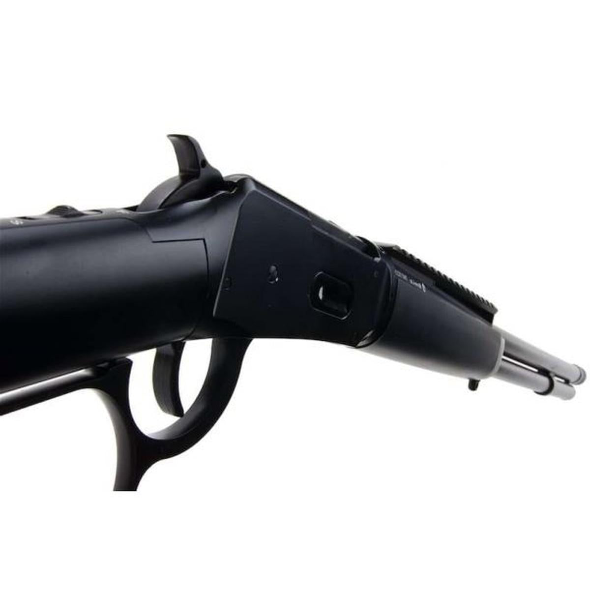 UMAREX LEGENDS サドル エアソフト ライフル (カウボーイ M1894 タクティカル、6MM、ブラック) (WINGUN 製)-AIRSOFT GOGO エアガン・サバゲー用品通販