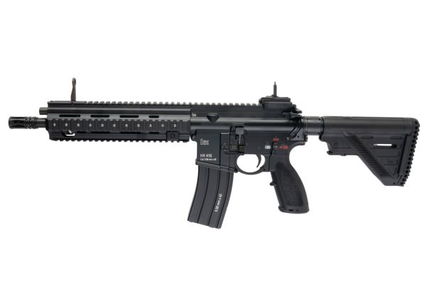 Umarex Lightning Series HK416A5 GBBエアソフトライフル - ブラック (CGS製)-AIRSOFT GOGO エアガン・サバゲー用品通販