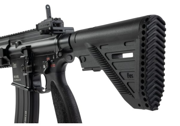 Umarex Lightning Series HK416A5 GBBエアソフトライフル - ブラック (CGS製)-AIRSOFT GOGO エアガン・サバゲー用品通販