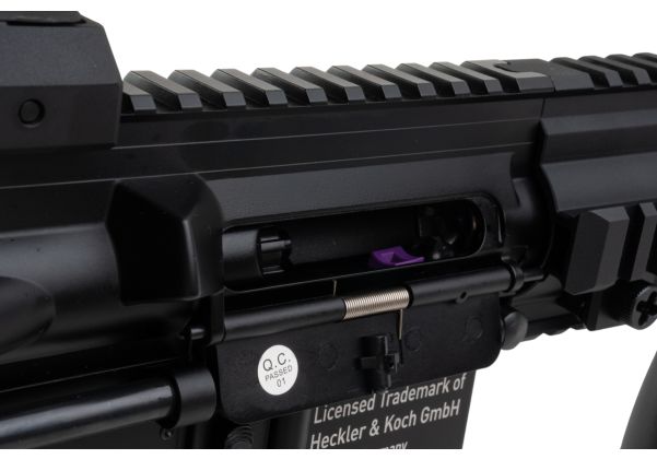 Umarex Lightning Series HK416C GBBエアソフトライフル - ブラック (CGS製)-AIRSOFT GOGO エアガン・サバゲー用品通販