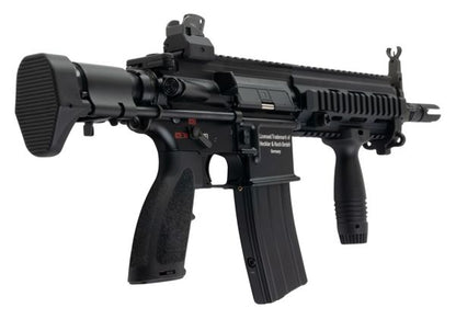 Umarex Lightning Series HK416C GBBエアソフトライフル - ブラック (CGS製)-AIRSOFT GOGO エアガン・サバゲー用品通販