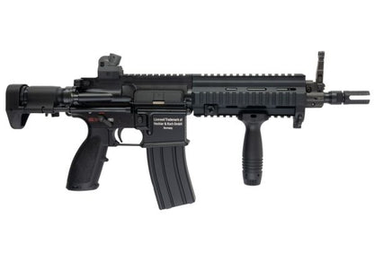Umarex Lightning Series HK416C GBBエアソフトライフル - ブラック (CGS製)-AIRSOFT GOGO エアガン・サバゲー用品通販