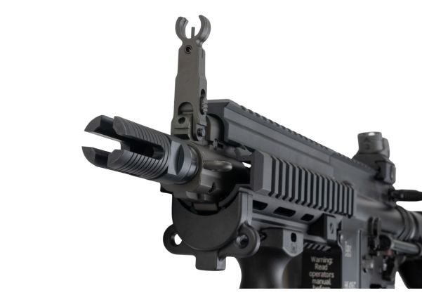Umarex Lightning Series HK416C GBBエアソフトライフル - ブラック (CGS製)-AIRSOFT GOGO エアガン・サバゲー用品通販