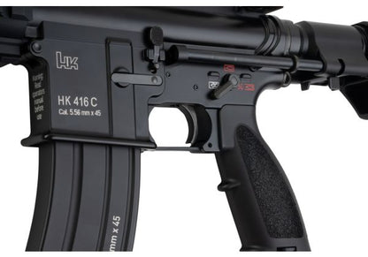 Umarex Lightning Series HK416C GBBエアソフトライフル - ブラック (CGS製)-AIRSOFT GOGO エアガン・サバゲー用品通販