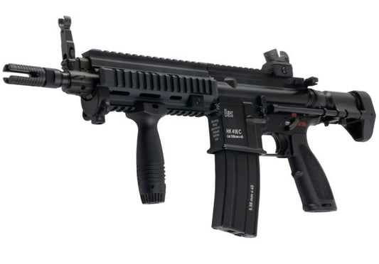 Umarex Lightning Series HK416C GBBエアソフトライフル - ブラック (CGS製)-AIRSOFT GOGO エアガン・サバゲー用品通販