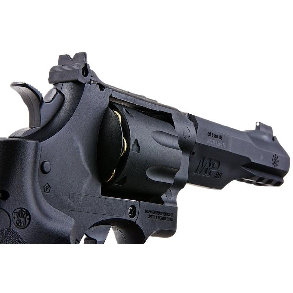 UMAREX スミス & ウェッソン M&P R8 6MM CO2 エアソフト リボルバー - ブラック (WINGUN 製)-AIRSOFT GOGO エアガン・サバゲー用品通販