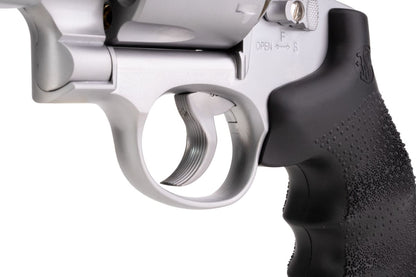 UMAREX S&W 629 コンペティター エアソフト リボルバー CO2 (6 インチ、ブラック グリップ、6MM バージョン) - 銀(ぎん) (WINGUN 製)-AIRSOFT GOGO エアガン・サバゲー用品通販