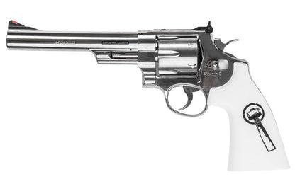 Umarex S&W 629 Trust Me エアソフトリボルバー CO2（ホワイトグリップ、6mmバージョン） - 銀(ぎん)（WinGun製）-AIRSOFT GOGO エアガン・サバゲー用品通販