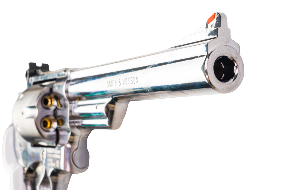 Umarex S&W 629 Trust Me エアソフトリボルバー CO2（ホワイトグリップ、6mmバージョン） - 銀(ぎん)（WinGun製）-AIRSOFT GOGO エアガン・サバゲー用品通販