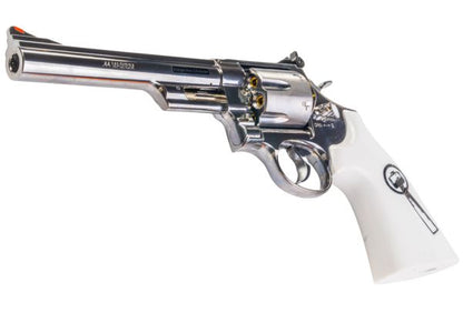 Umarex S&W 629 Trust Me エアソフトリボルバー CO2（ホワイトグリップ、6mmバージョン） - 銀(ぎん)（WinGun製）-AIRSOFT GOGO エアガン・サバゲー用品通販