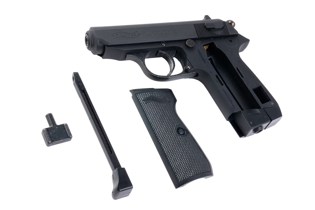 Umarex Walther PPK/S エアガン (4.5mm CO2 ブローバック) - ブラック-AIRSOFT GOGO エアガン・サバゲー用品通販