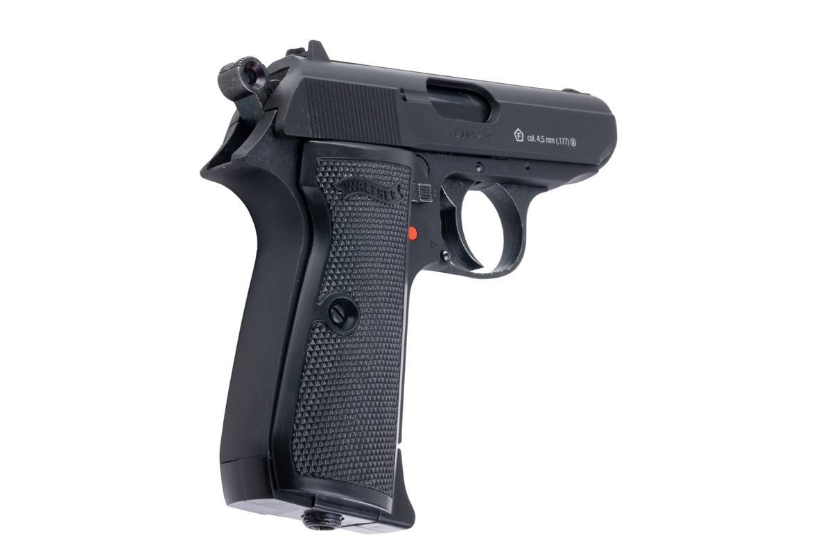 Umarex Walther PPK/S エアガン (4.5mm CO2 ブローバック) - ブラック-AIRSOFT GOGO エアガン・サバゲー用品通販
