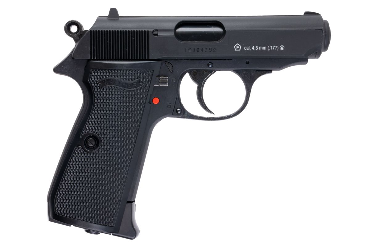 Umarex Walther PPK/S エアガン (4.5mm CO2 ブローバック) - ブラック Umarex Walther PPK/S エアガン (4.5mm CO2 ブローバック) - ブラック