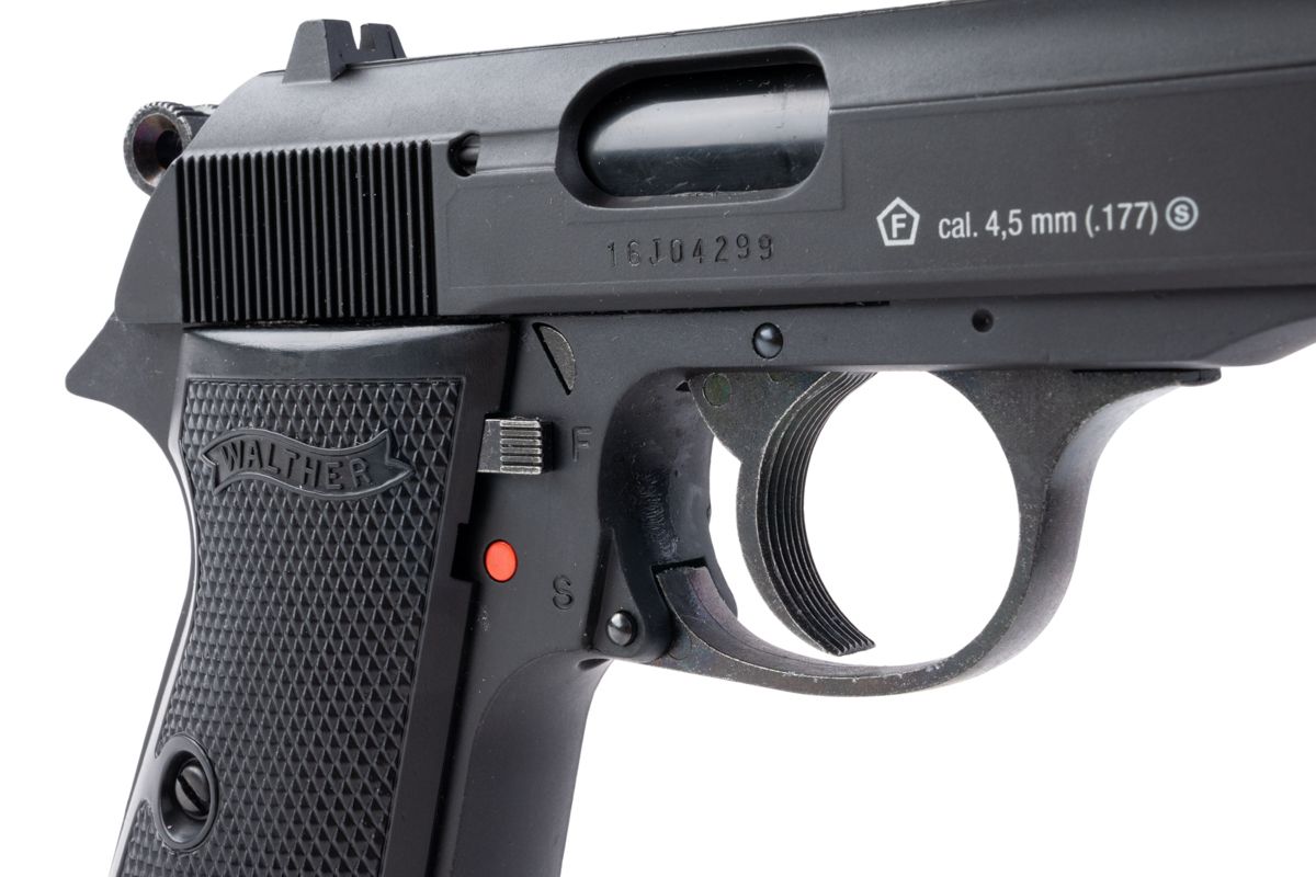 Umarex Walther PPK/S エアガン (4.5mm CO2 ブローバック) - ブラック-AIRSOFT GOGO エアガン・サバゲー用品通販
