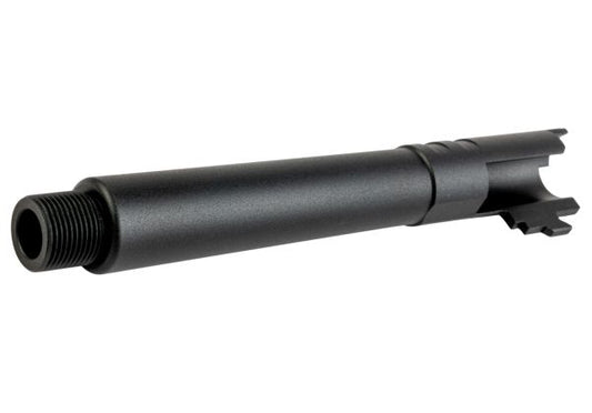 Unicorn Airsoft Tokyo Marui ハイキャパ 5.1 GBB 固定スクリュー式アウターバレル - ブラック (14mm CCW)-AIRSOFT GOGO エアガン・サバゲー用品通販