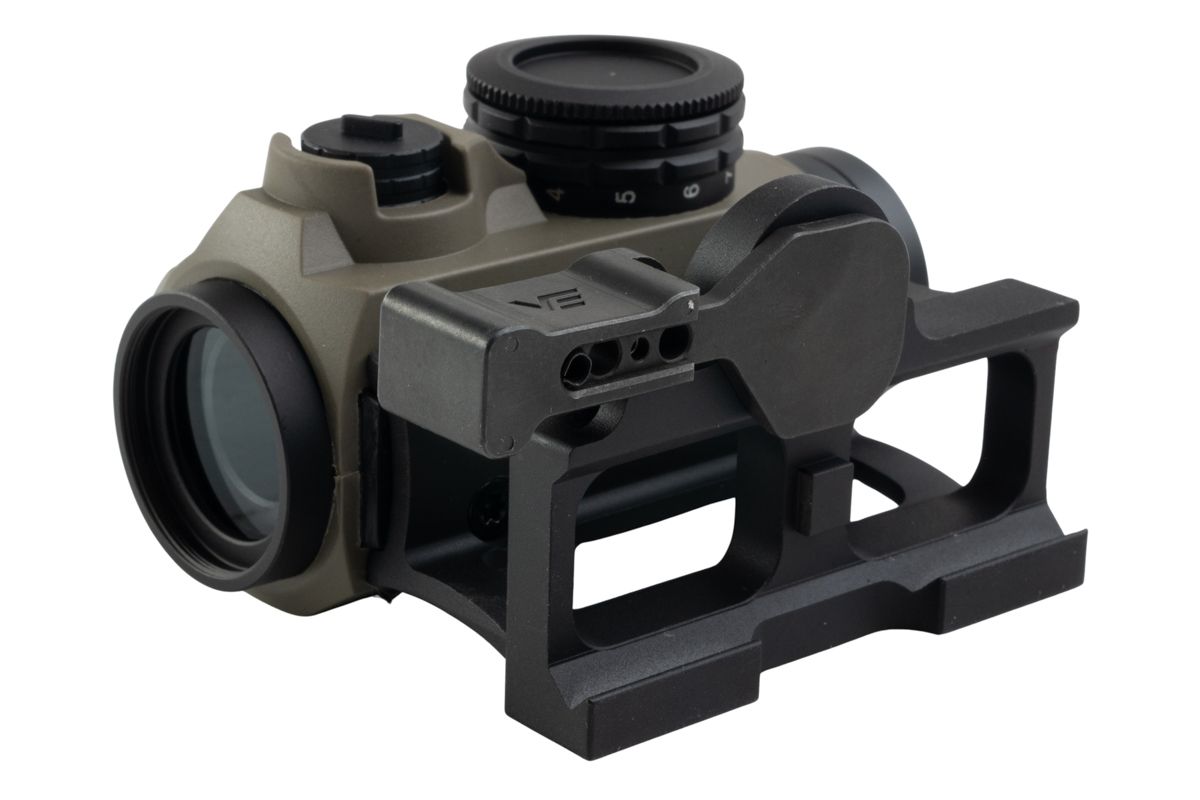 Vector Optics Maverick-III 1x22 赤ドットサイト（ゴムカバー付き）- FDE-AIRSOFT GOGO エアガン・サバゲー用品通販