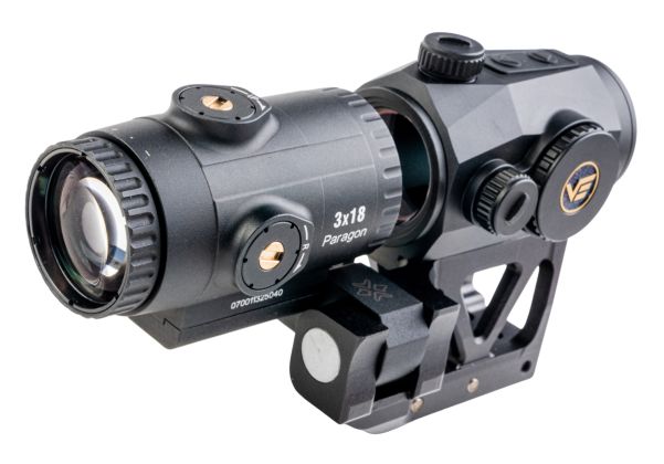 Vector Optics Scrapper 1x25 MRT 赤ドットサイトとParagon 3倍マグニファイアキット（一体型ピカティニーマウント付き）-AIRSOFT GOGO エアガン・サバゲー用品通販