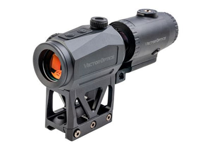 Vector Optics Scrapper 1x25 MRT 赤ドットサイトとParagon 3倍マグニファイアキット（一体型ピカティニーマウント付き）-AIRSOFT GOGO エアガン・サバゲー用品通販