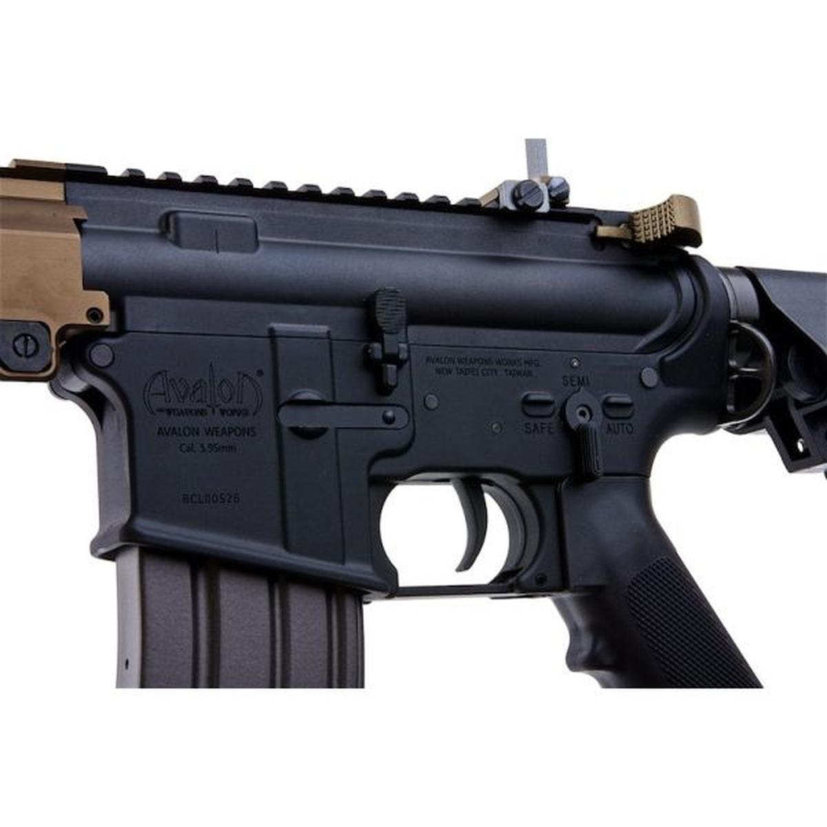 VFC アヴァロン URGI CQB (内蔵ゲート アスター ETU) - タン + ブラック-AIRSOFT GOGO エアガン・サバゲー用品通販