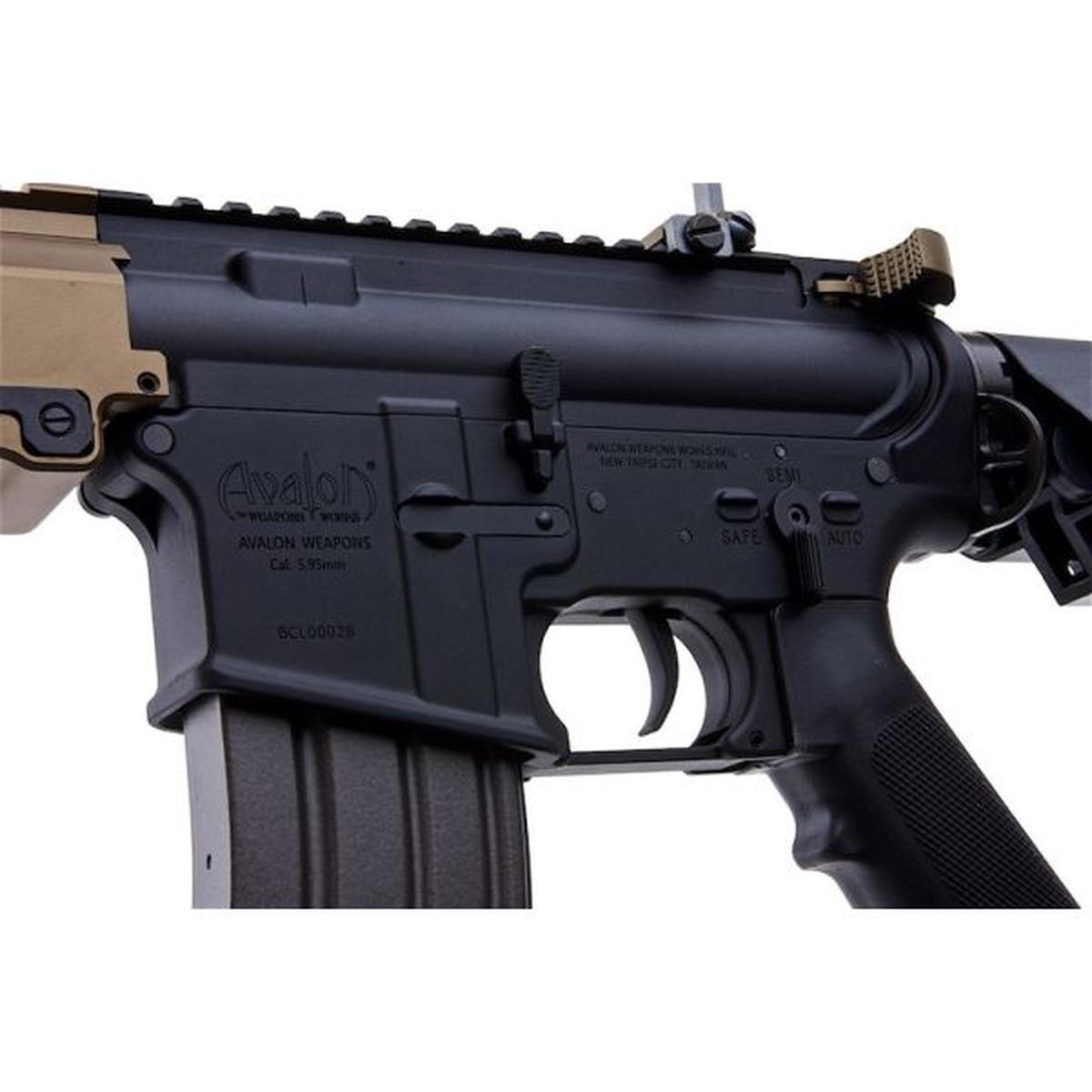 VFC アヴァロン URGI カービン (内蔵ゲート アスター ETU) TAN + ブラック-AIRSOFT GOGO エアガン・サバゲー用品通販
