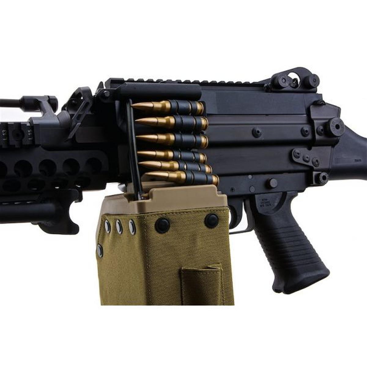 VFC FN MK48 MOD 1 エアソフト AEG マシンガン - ブラック-AIRSOFT GOGO エアガン・サバゲー用品通販