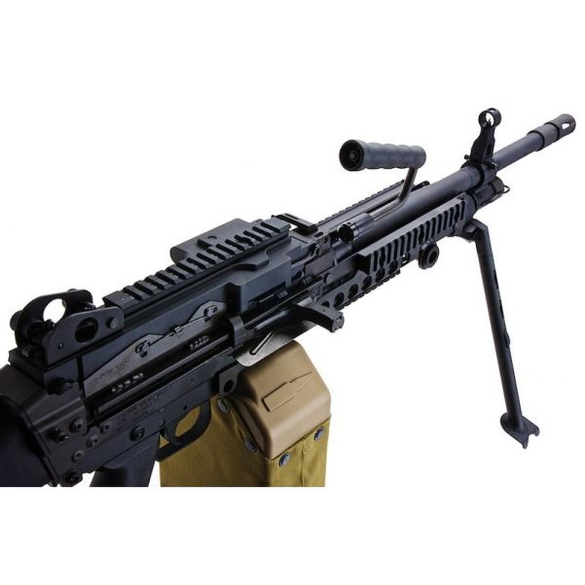 VFC FN MK48 MOD 1 エアソフト AEG マシンガン - ブラック-AIRSOFT GOGO エアガン・サバゲー用品通販