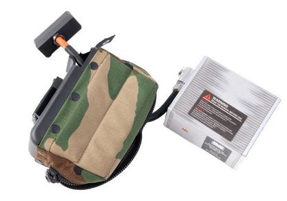 VFC M249 GBB 100発カートリッジポーチスタイルガス供給モジュール（ウッドランド）-AIRSOFT GOGO エアガン・サバゲー用品通販