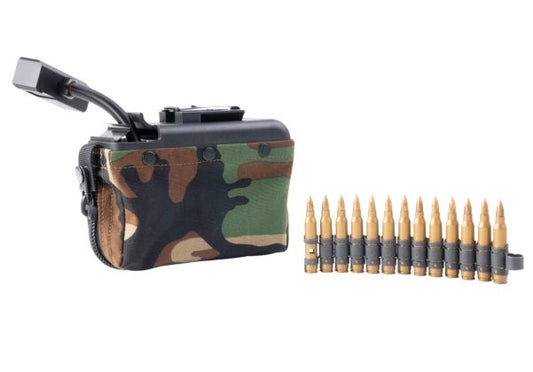 VFC M249 GBB 100発カートリッジポーチスタイルガス供給モジュール（ウッドランド）-AIRSOFT GOGO エアガン・サバゲー用品通販
