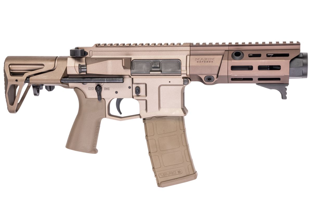 VFC MAXIM Defense PDX SBR エアソフト GBB ライフル - TAN-AIRSOFT GOGO エアガン・サバゲー用品通販