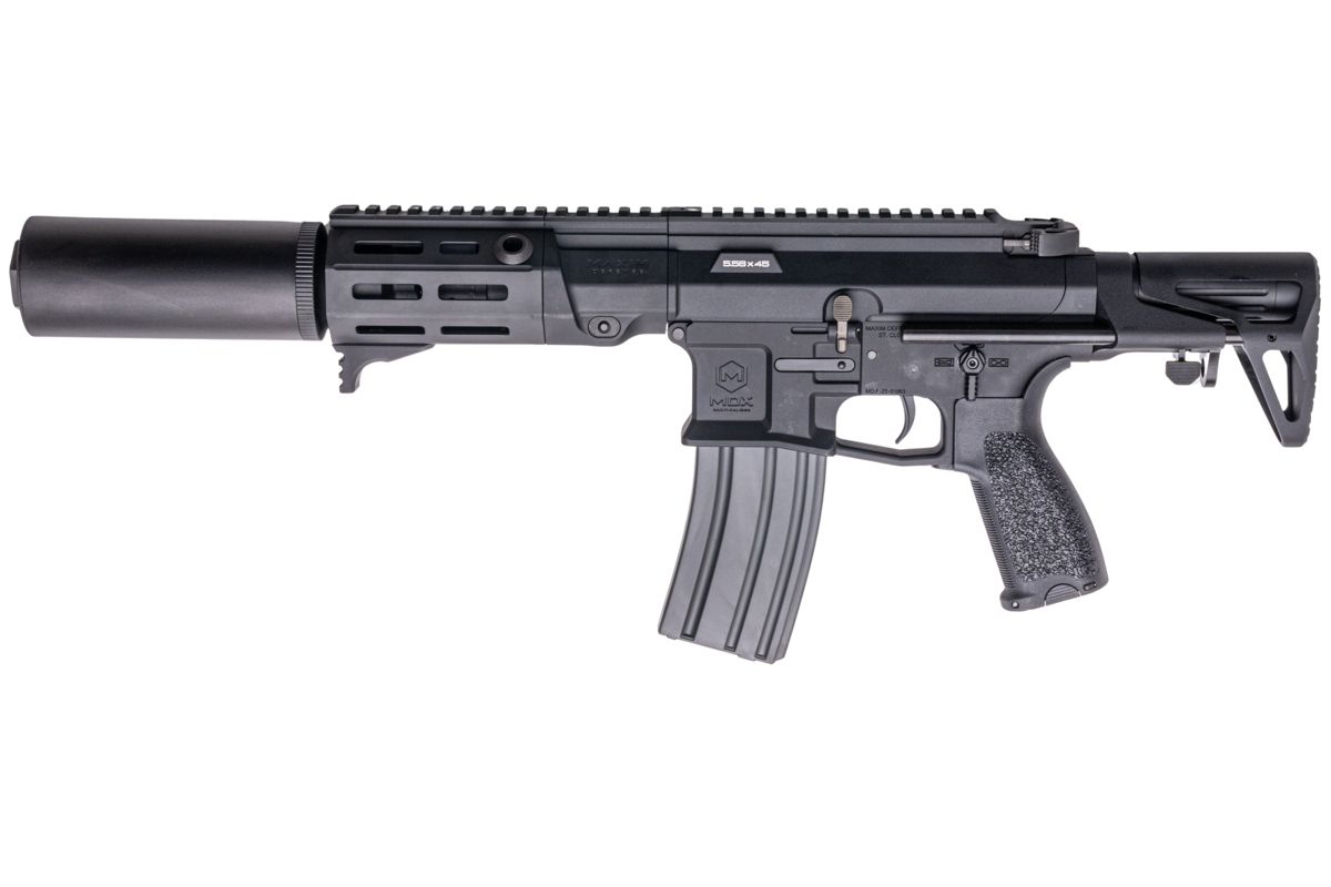 VFC MAXIM Defense PDX-SD エアソフト AEG ライフル (ブラック、GATE ASTER 内蔵)-AIRSOFT GOGO エアガン・サバゲー用品通販