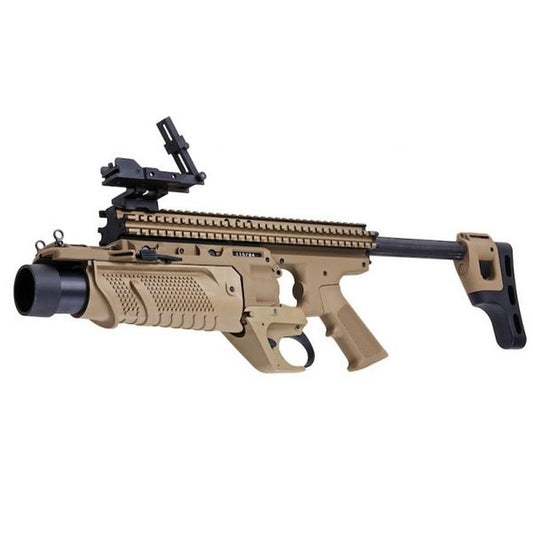 VFC MK13 MOD 0 強化型グレネードランチャー モジュール (タン、デラックス バージョン)-AIRSOFT GOGO エアガン・サバゲー用品通販
