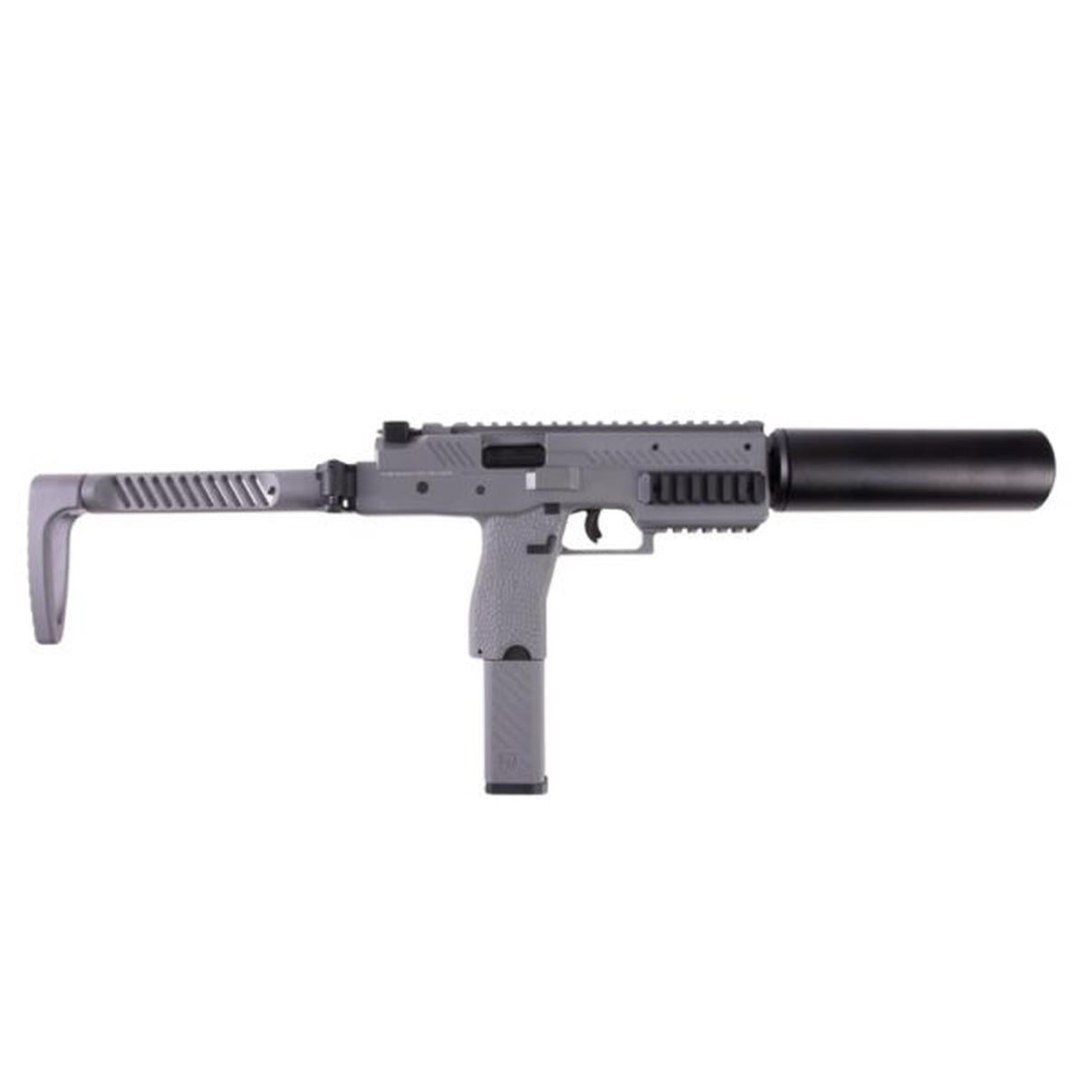 Vorsk VMP-1 GBB SMG マガジン 2 個とサプレッサー付き - グレー-AIRSOFT GOGO エアガン・サバゲー用品通販
