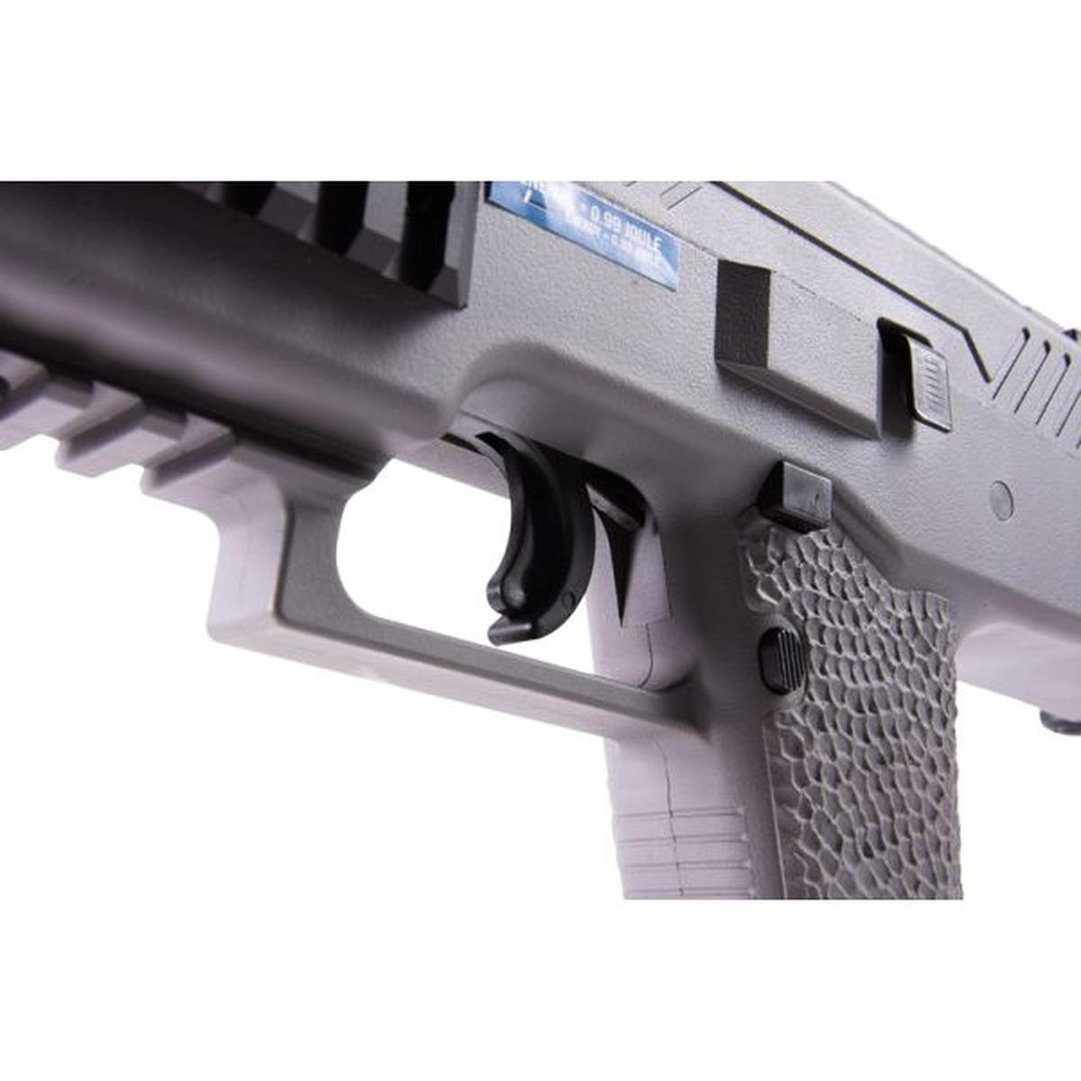 Vorsk VMP-1 GBB SMG マガジン 2 個とサプレッサー付き - グレー-AIRSOFT GOGO エアガン・サバゲー用品通販