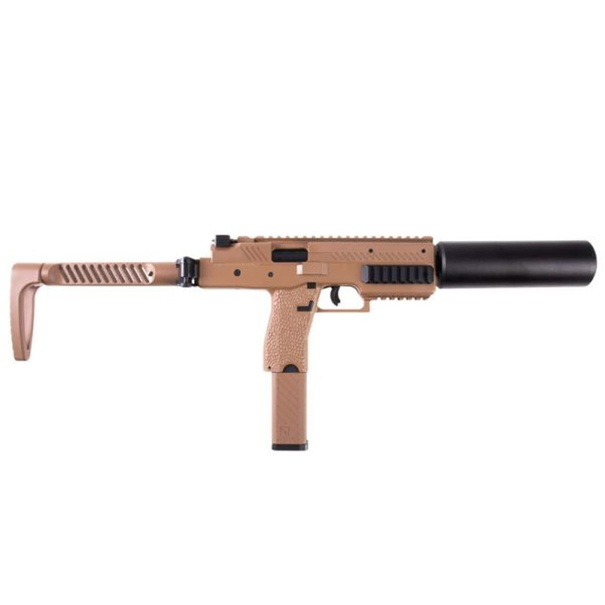 Vorsk VMP-1 GBB SMG マガジン 2 個とサプレッサー付き - タン-AIRSOFT GOGO エアガン・サバゲー用品通販