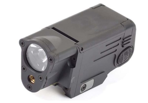 WADSN SBAL PL ピストル武器 LED ライト 赤色レーザー付き - ブラック-AIRSOFT GOGO エアガン・サバゲー用品通販