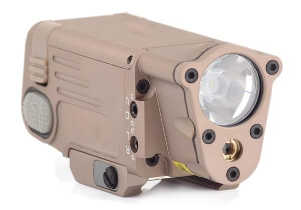 WADSN SBAL PL ピストル武器 LED ライト 赤色レーザー付き - ブラック-AIRSOFT GOGO エアガン・サバゲー用品通販