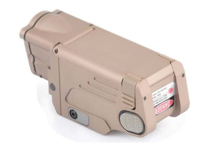 WADSN SBAL PL ピストル武器 LED ライト (赤色レーザー付き) - DE-AIRSOFT GOGO エアガン・サバゲー用品通販