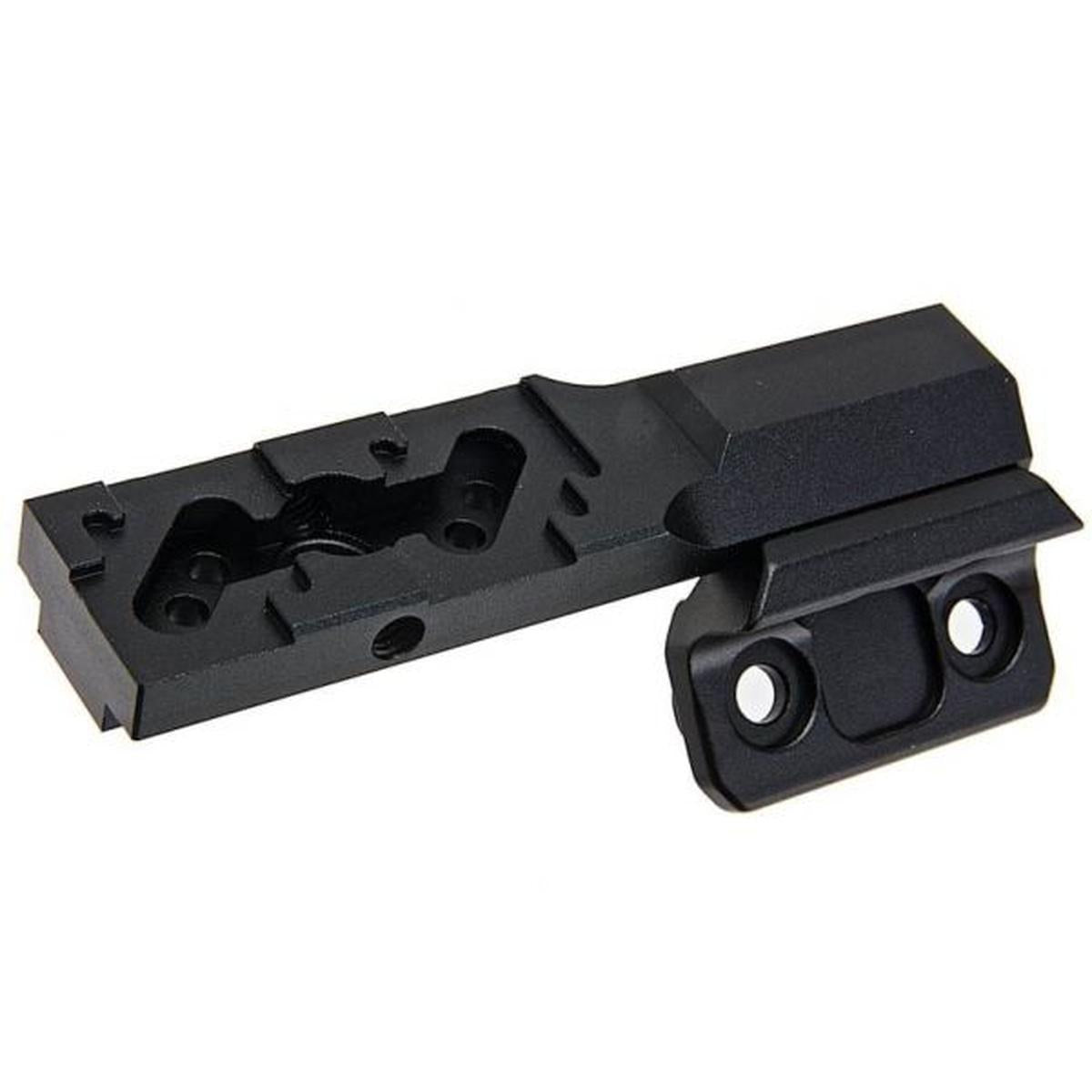 WADSN ショート ソーンテール M-LOK ライトマウント - ブラック (ロゴなし)-AIRSOFT GOGO エアガン・サバゲー用品通販