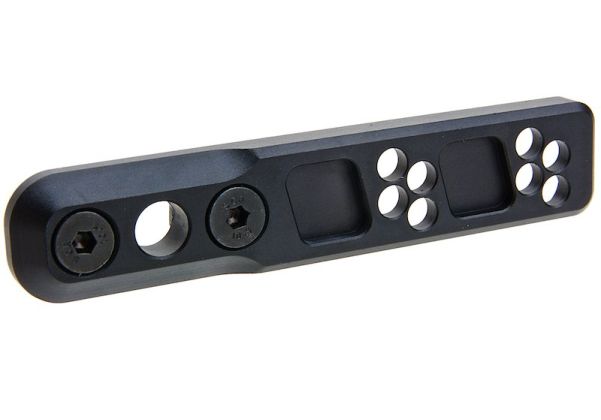 WADSN Thorntail Keymod & M-LOK インラインライトマウント - ブラック-AIRSOFT GOGO エアガン・サバゲー用品通販