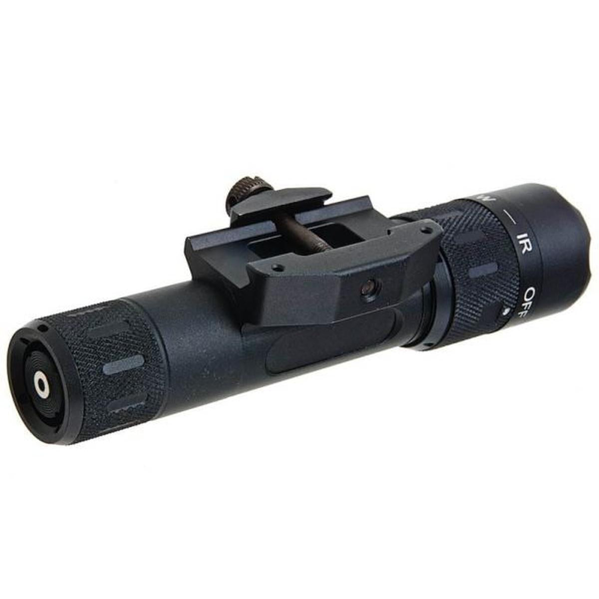 WADSN WMX200 懐中電灯 / スイッチ付きウェポンライト - ブラック-AIRSOFT GOGO エアガン・サバゲー用品通販