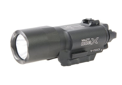 WADSN X300 ULTRA フラッシュライト - ブラック-AIRSOFT GOGO エアガン・サバゲー用品通販