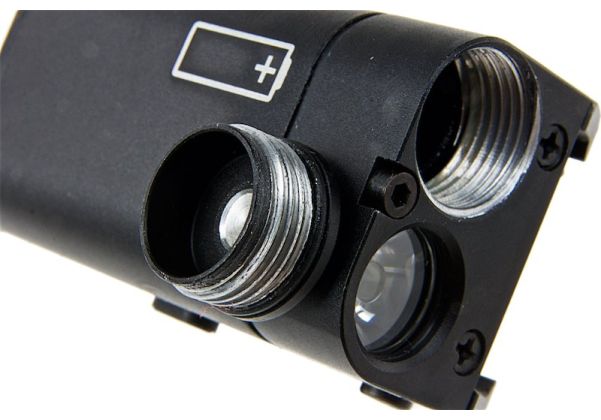 WADSN XC1 コンパクト ピストル ウェポン ライト - ブラック-AIRSOFT GOGO エアガン・サバゲー用品通販