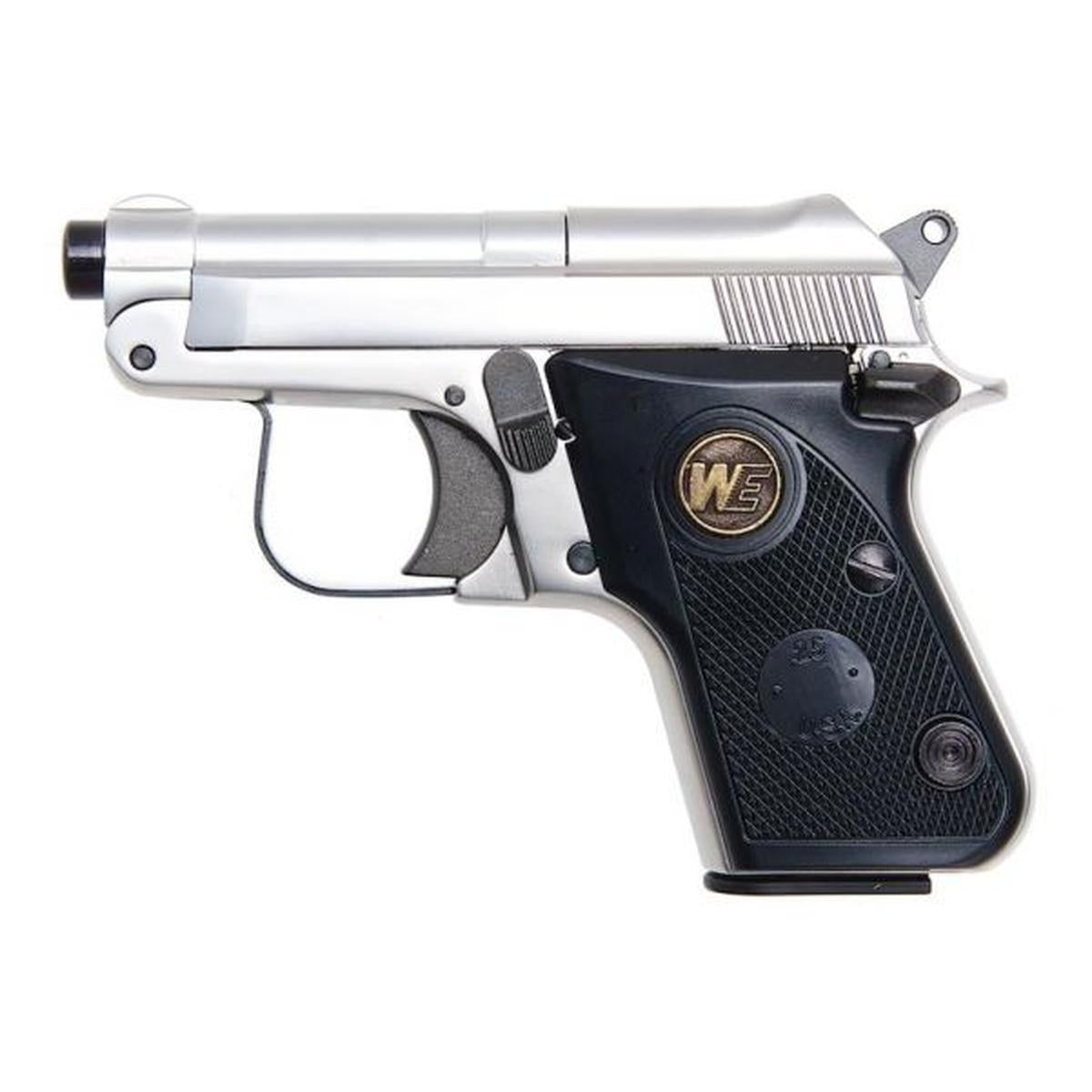 WE 950 GBB エアソフト ピストル - シルバー-AIRSOFT GOGO エアガン・サバゲー用品通販